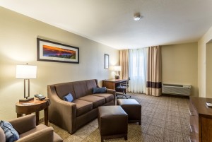 Comfort Inn & Suites Albuquerque - Living Room in Our Suites